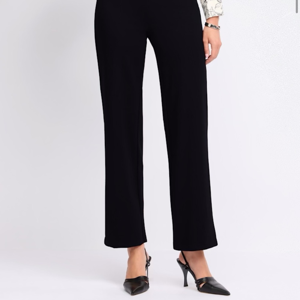 Tribal Women's Classic Black Straight Leg Pants